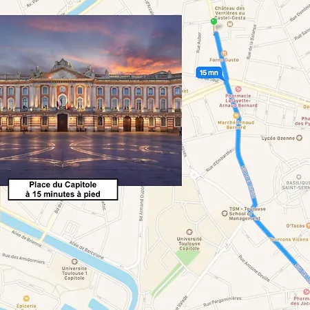 Apartment Le St Honore - Centre Avec & Parking